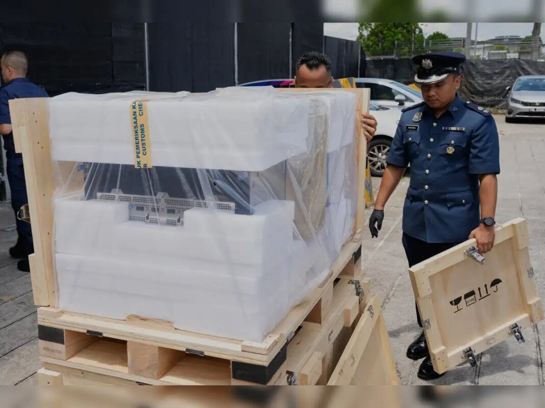 AI chips worth $12.1 million seized at Malaysia airport, customs authority says AI chips worth $12.1 million seized at Malaysia airport, customs authority says